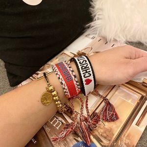 2 pcs cotton friendship bracelet